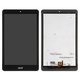 Дисплей для Acer Iconia One 8 B1-820 , чорний, без рамки
