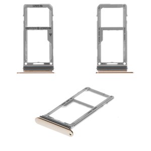 Тримач SIM карти для Samsung N960 Galaxy Note 9, коричневий, золотистий, metallic Copper, single SIM