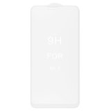 Защитное стекло All Spares для Xiaomi Mi 8, 5D Full Glue, белый, M1803E1A