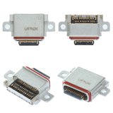Коннектор зарядки для Samsung G970 Galaxy S10e, G973 Galaxy S10, G975 Galaxy S10 Plus, 26 pin, USB тип-C, #3722-004150