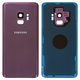 Задня панель корпуса для Samsung G960F Galaxy S9, фіолетова, повна, із склом камери, Original (PRC), lilac purple