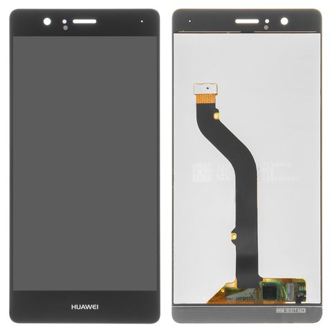 Дисплей для Huawei G9 Lite, P9 Lite, черный, класс B, без рамки, Оригинал переклеено стекло , VNS L21 VNS L31