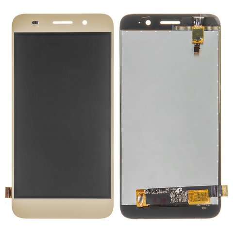Дисплей для Huawei Y3 2017 , Y5 lite 2017 , золотистий, клас B, без рамки, High Copy, CRO L22 CRO L02 CRO U00