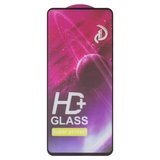 Захисне скло для Xiaomi Redmi Note 9 Pro, Redmi Note 9S, сумісне з чохлом, Full Glue, (без упаковки), чорний, M2003J6B2G, M2003J6A1G