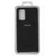 Чехол для Samsung N980F Galaxy Note 20, черный, Original Soft Case, силикон, black (18)