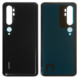 Задня панель корпуса для Xiaomi Mi Note 10, Mi Note 10 Pro, чорна, M1910F4G, M1910F4S