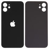 Задняя панель корпуса для iPhone 12, черная, не нужно снимать стекло камеры, Copy, big hole