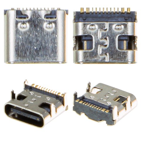 Коннектор зарядки, 12 pin, тип 1, USB тип C