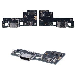 Шлейф для Xiaomi Poco C55, Redmi 11A, Redmi 12C, конектора зарядки, Original PRC , плата зарядки