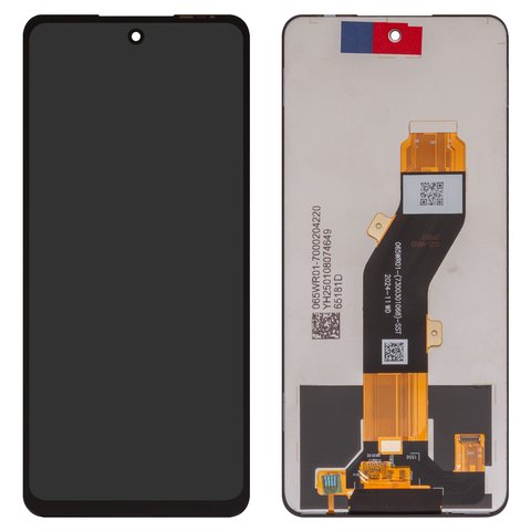 Дисплей для ZTE Blade A75 4G, Blade V60 Design, Nubia V60 Design, чорний, без рамки, Box 