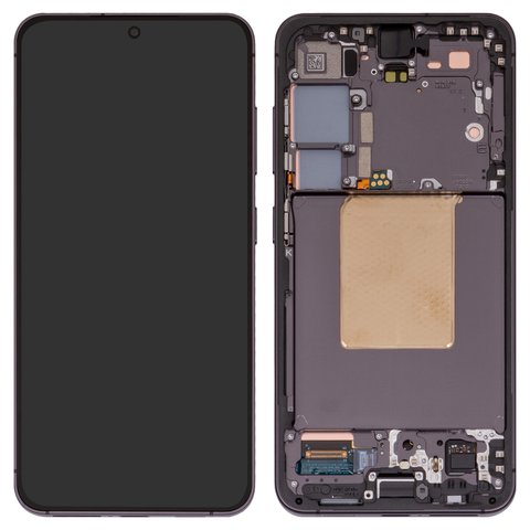 Дисплей для Samsung S921 Galaxy S24, черный, с рамкой, Original PRC 