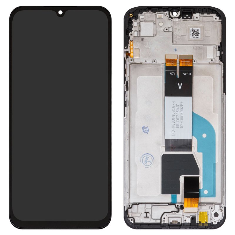 Дисплей для Xiaomi Poco C85, Redmi 15C 4G, черный, с рамкой, High Дисплей для Xiaomi Poco C85, Redmi 15C 4G, черный, с рамкой, High