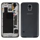 Housing compatible with Samsung G900H Galaxy S5, (gray)