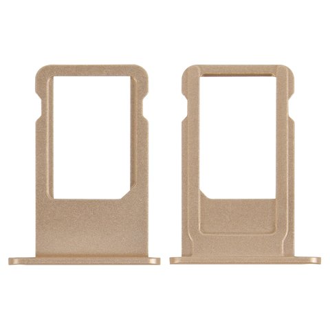SIM Card Holder compatible with Apple iPhone 6S Plus, golden 
