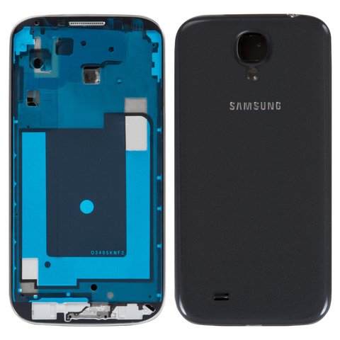 Housing compatible with Samsung I9505 Galaxy S4, black 