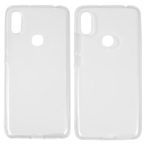 Case compatible with Xiaomi Redmi S2, Redmi Y2, colourless, transparent, silicone 