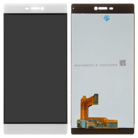 Pantalla LCD puede usarse con Huawei P8 GRA L09 , blanco, sin marco, High Copy