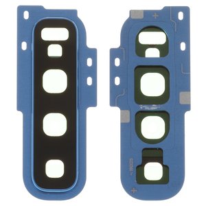 Camera Lens compatible with Samsung G973 Galaxy S10, blue, with frames, smoke blue 