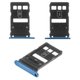 SIM Card Holder compatible with Huawei Mate 20X, (dark blue)