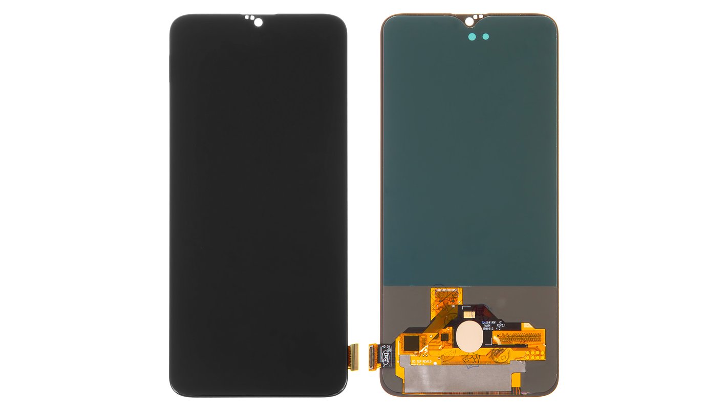 Дисплей для OnePlus 6T, черный, без рамки, High Copy, (OLED) - All Spares