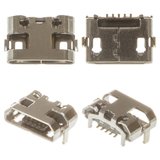 Charge Connector compatible with Huawei Y5 II, (5 pin, micro USB type-B)