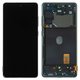 LCD compatible with Samsung G780 Galaxy S20 FE, (dark blue, with frame, Original, service pack, original glass) #GH82-24220A/GH82-24219A