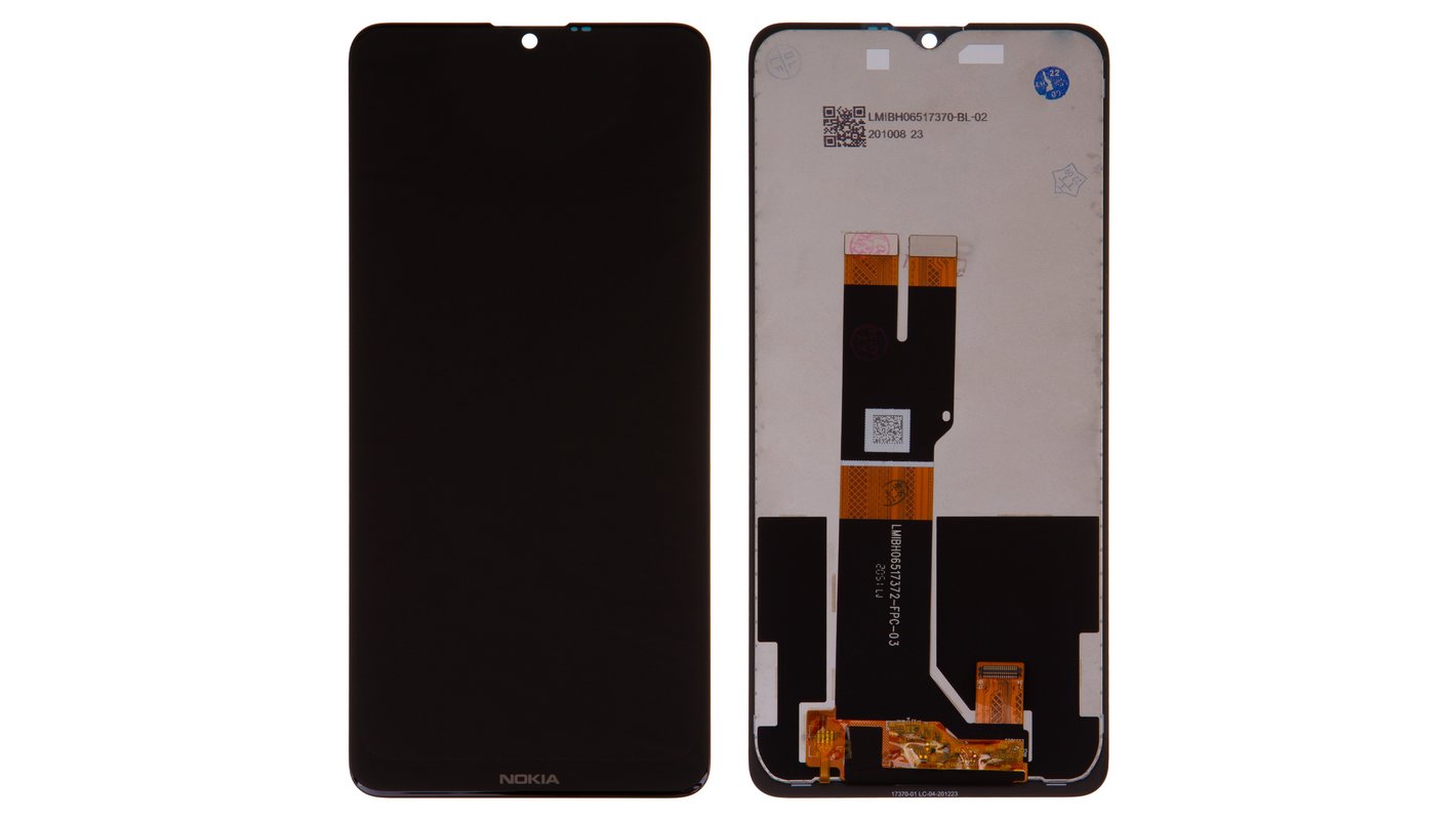 Дисплей для Nokia 2.4, черный, без рамки, High Copy - All Spares