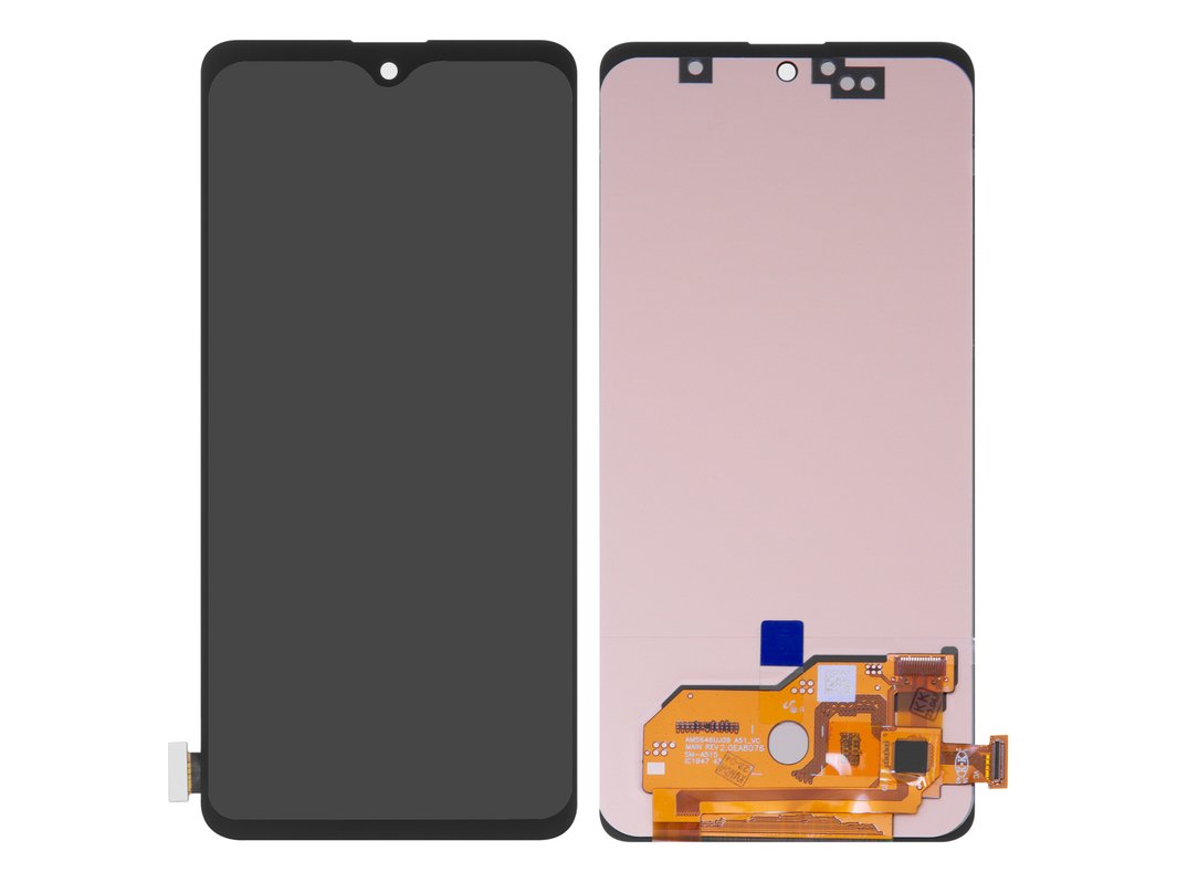 Дисплей для Samsung M317 Galaxy M31s, черный, без рамки, High Copy, с  широким ободком, (OLED) - All Spares