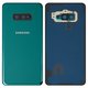 Housing Back Cover compatible with Samsung G970 Galaxy S10e, (green, with camera lens)