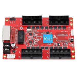 Tarjeta receptora de señal para pantallas LED Huidu HD R320 256x512, 8xHUB320 