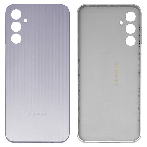 Housing Back Cover compatible with Samsung A145 Galaxy A14, silver 