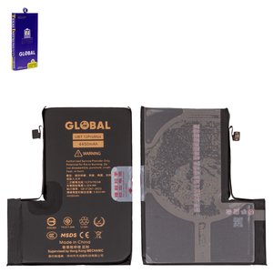 Battery Mechanic compatible with Apple iPhone 12 Pro Max, Li Polymer, 3.83 V , 4450 mAh, High Capacity, original IC 