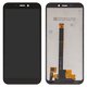 Pantalla LCD puede usarse con Ulefone Armor X8, Armor X8i, negro, sin marco, original (vidrio reemplazado)