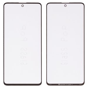 Стекло корпуса G+OCA PRO для Samsung M317 Galaxy M31s, с OCA пленкой, черное
