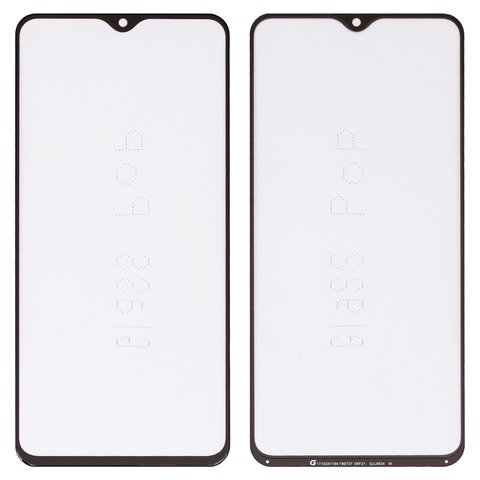 Vidrio de carcasa G+OCA PRO puede usarse con Xiaomi Redmi Note 8 Pro, con película OCA, negro