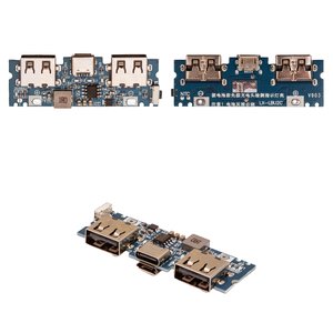 Controlador para PowerBank, 5 V, Li ion, 2.4 A, LX LBU2C
