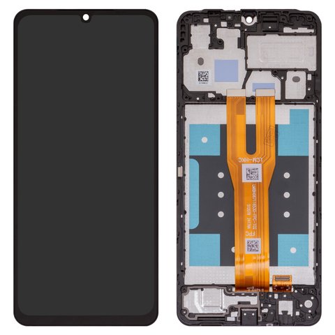 Дисплей для Samsung A065 Galaxy A06, черный, с рамкой, Original PRC 
