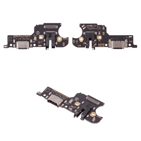 Flat Cable compatible with Realme C25, C25s, headphone connector, charge connector, with microphone, High Copy, charging board 