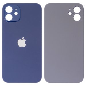 Panel trasero de carcasa puede usarse con iPhone 12, azul, no es necesario desmontar la cámara, Original PRC , big hole