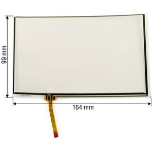 7"  Flexible Resistive Touch Screen Panel