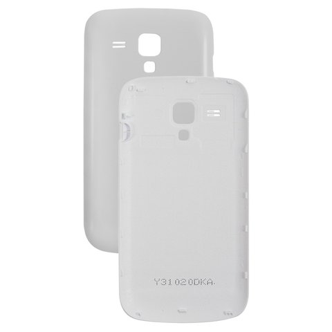 Battery Back Cover compatible with Samsung S7562D, white 