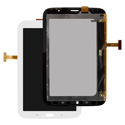 LCD compatible with Samsung N5100 Galaxy Note 8.0 , N5110 Galaxy Note 8.0 , white, version 3G , without frame 