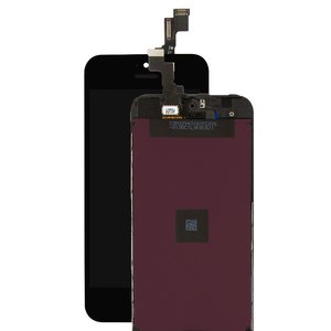 Дисплей для iPhone 5S, iPhone SE, черный, с рамкой, AAA, tianma