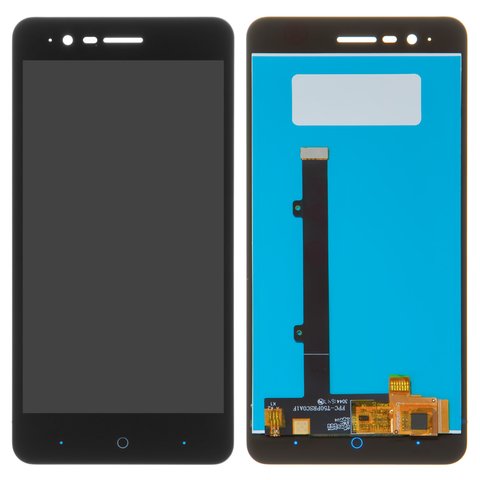 LCD compatible with ZTE Blade A510, black, without frame 