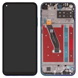 Дисплей для Huawei P40 Lite E, Y7p, синий, с рамкой, Original PRC , aurora Blue, ART L28 ART L29 ART L29N