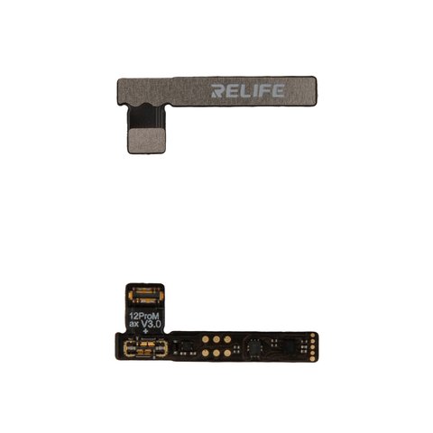 Flat Cable RELIFE TB 05 TB 06 compatible with Apple iPhone 12 Pro Max, to reset cycles and battery wear percentage, V3.0 