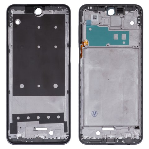LCD Binding Frame compatible with Xiaomi Redmi Note 9 Pro, Redmi Note 9S, white, refurbished