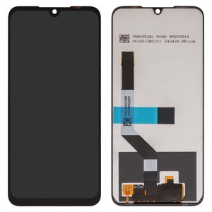 Дисплей для Xiaomi Redmi Note 7, Redmi Note 7 Pro, черный, без рамки, Box  M1901F7G, M1901F7H, M1901F7I