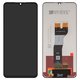 LCD compatible with Samsung A057 Galaxy A05s, (black, Best copy, without frame, Copy)