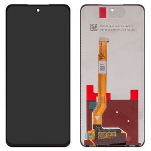 LCD compatible with Realme C75 4G RMX3941, black, without frame, High Copy, 1540481072 